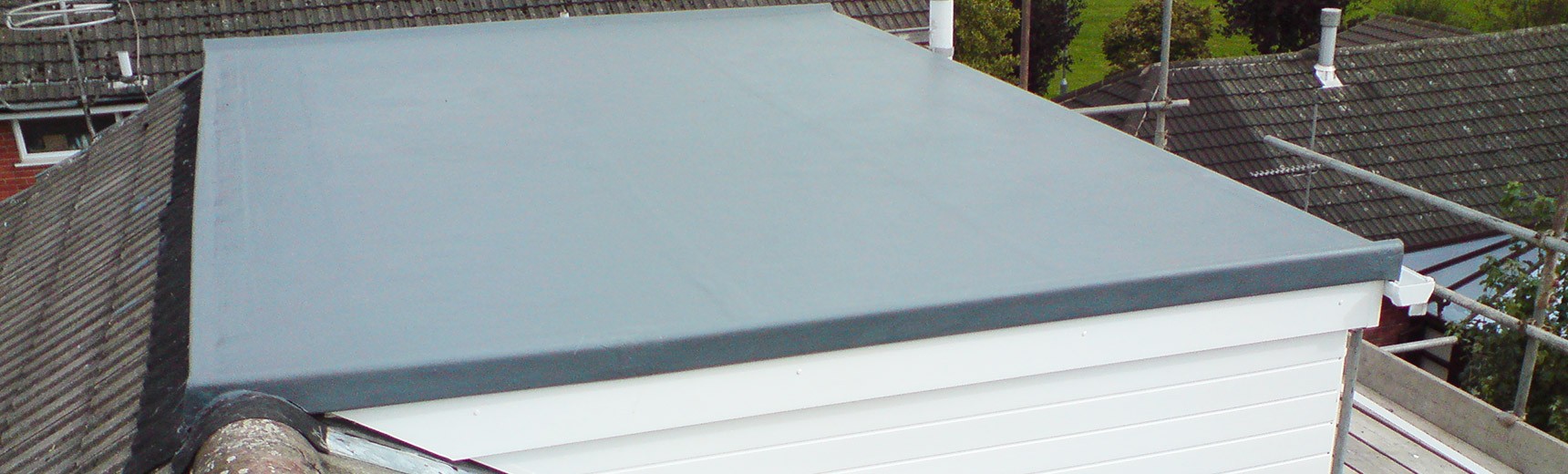 GRP fibreglass roofs